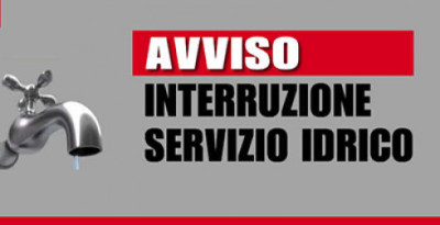 Sospensione Erogazione Idrica nell'intero abitato di Racale                  ...