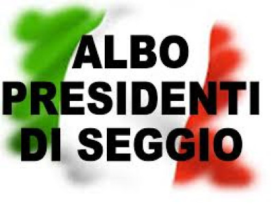 Iscrizione a domanda nell'Albo delle persone idonee all'Ufficio di Presidente...