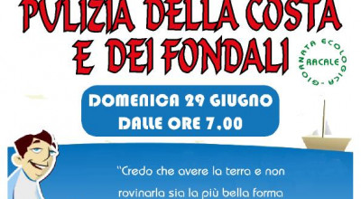 Pulizia della costa e dei fondali