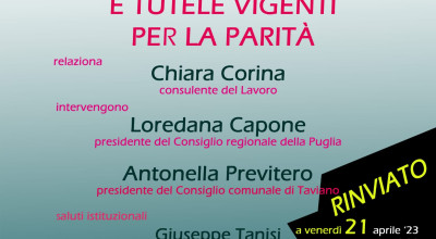 Progetto Futura, la Puglia per la Parità - Incontro sul tema  ASPETTI ...
